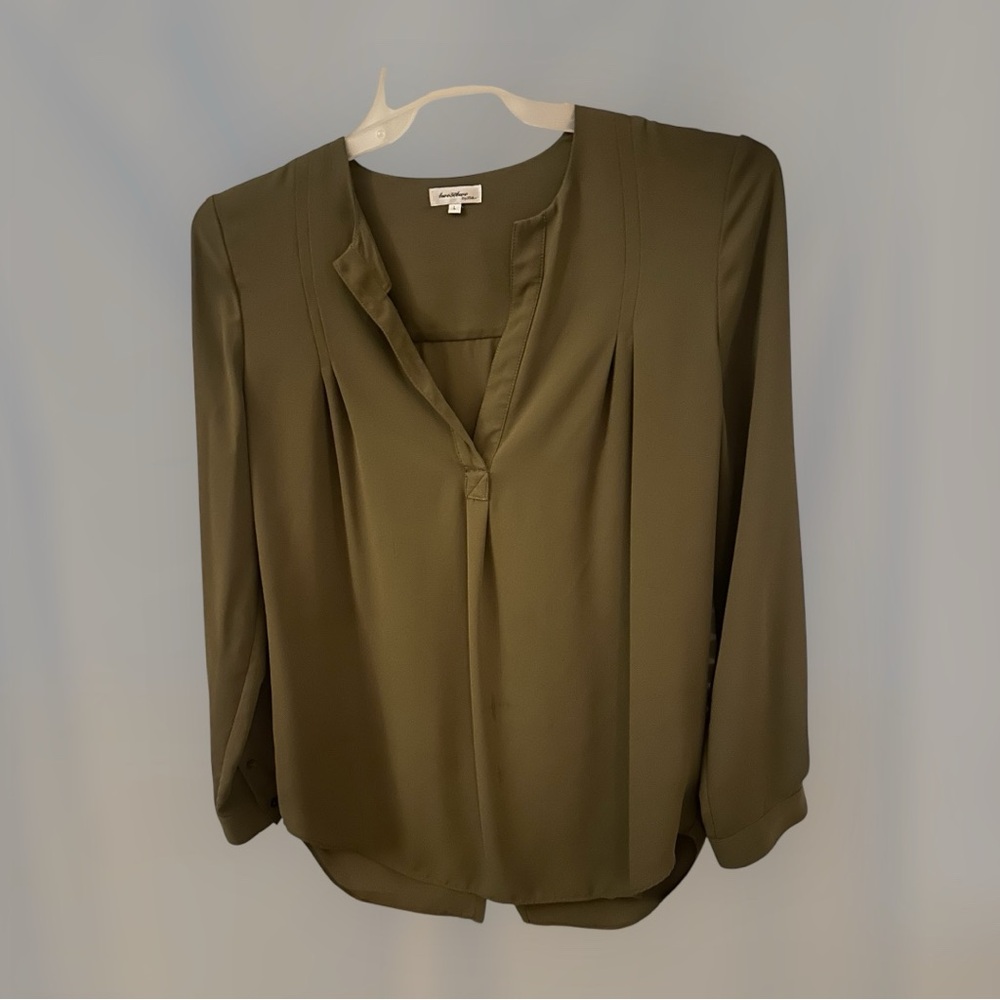 Chic Olive Blouse for Women